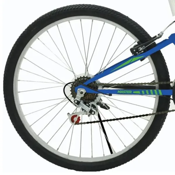 Bicicletă Belderia Tec Master 26" Oțel/ White Blue photo 4 Bicicletă Belderia Tec Master 26" Oțel/ White Blue photo 4