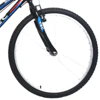 Bicicletă Belderia Tec Rocky 24" Oțel/ Black Red photo 3