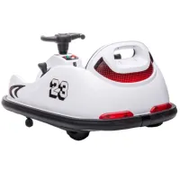Mașină electrică Lean Cars GTS1166 Lean Cars 5904204755603 3.5 km/ h/ 30 kg/ 3+/ White photo 5