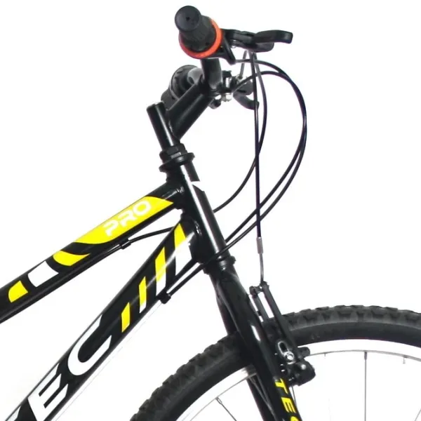 Велосипед Belderia Tec Strong 26" Сталь/ Черный Желтый photo 2 Велосипед Belderia Tec Strong 26" Сталь/ Черный Желтый photo 2