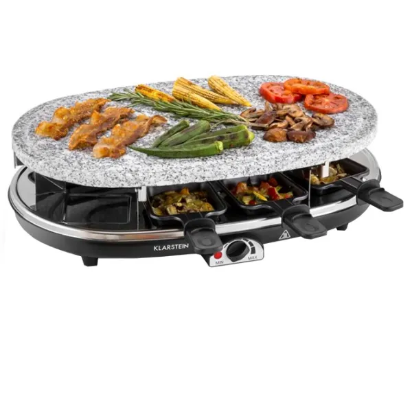 Grătar cu raclette Klarstein All-U-Can-Grill 5470364 Electricitate/ Mobil photo 6