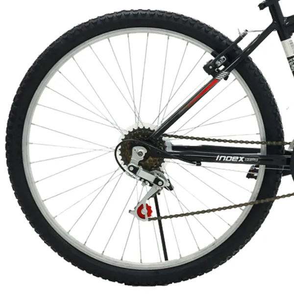 Bicicletă Belderia Tec Titan 26"  Oțel / Black Red photo 3