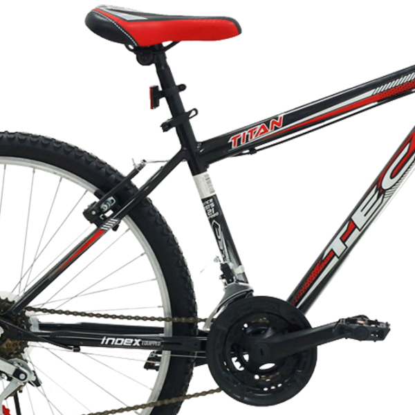 Bicicletă Belderia Tec Titan 26"  Oțel / Black Red photo 4