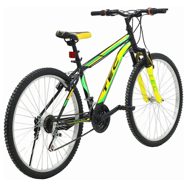 Bicicletă Belderia Tec Titan 26"  Oțel / Black Yellow photo 2 Bicicletă Belderia Tec Titan 26"  Oțel / Black Yellow photo 2