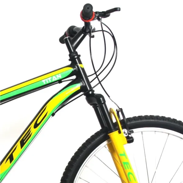 Bicicletă Belderia Tec Titan 26"  Oțel / Black Yellow photo 4 Bicicletă Belderia Tec Titan 26"  Oțel / Black Yellow photo 4