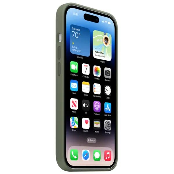 Чехол для смартфона Apple iPhone 14 Pro Apple/ MagSafe Back/ TPU/ Оливковый Зелёный photo 3 Чехол для смартфона Apple iPhone 14 Pro Apple/ MagSafe Back/ TPU/ Оливковый Зелёный photo 3
