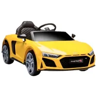 Mașină electrică Audi R8 Lean Cars 5904204750349 6 km/ h/ 30 kg/ 3+/ Yellow photo 5