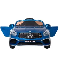 Mașină electrică Mercedes-Benz SL65 Lean Cars 5908275998075 6 km/ h/ 30 kg/ 3+/ Blue photo 2