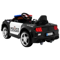 Mașină electrică Universal Sport Police Ramiz PA.BBH-0007.CZ 30 kg/ 3+/ Black photo 2