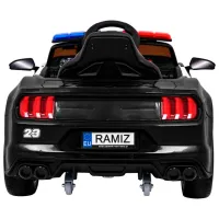 Mașină electrică Universal Sport Police Ramiz PA.BBH-0007.CZ 30 kg/ 3+/ Black photo 5