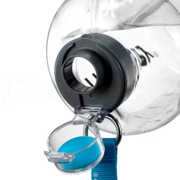 Sticlă pentru apă Bottled Joy Transparent photo 4