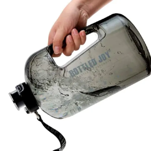 Sticlă pentru apă Bottled Joy Transparent photo 3