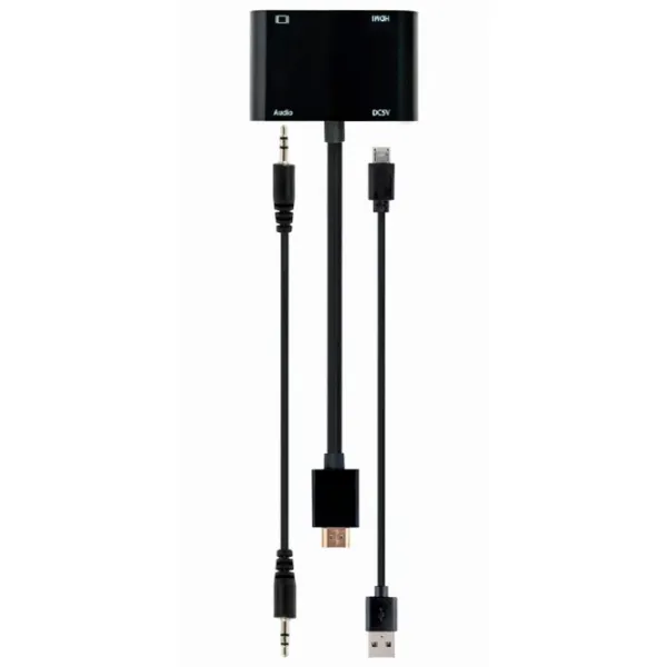 Adapter Cablexpert A-HDMIM-HDMIFVGAF-01 HDMI/ Black photo 4