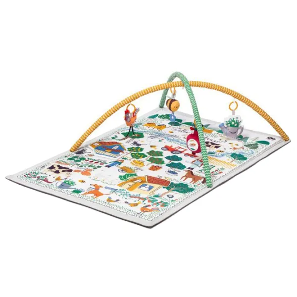 Covoraş pentru joc KinderKraft Little Gardener (5582316) 0+/ Transformer/ White photo 2 Covoraş pentru joc KinderKraft Little Gardener (5582316) 0+/ Transformer/ White photo 2