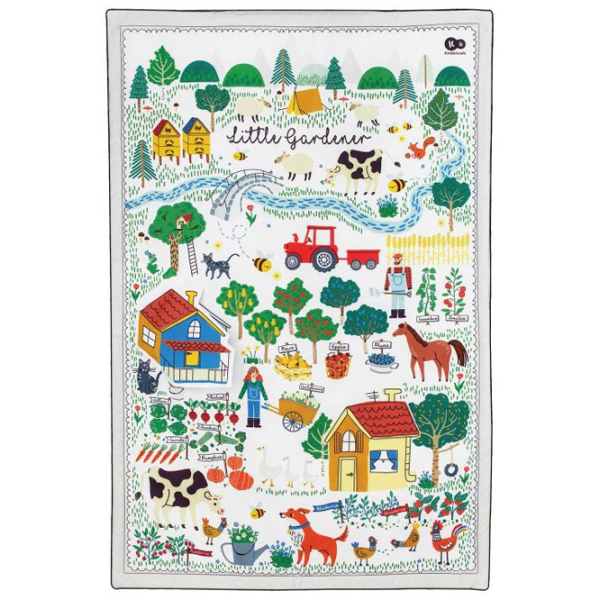 Covoraş pentru joc KinderKraft Little Gardener (5582316) 0+/ Transformer/ White photo 5 Covoraş pentru joc KinderKraft Little Gardener (5582316) 0+/ Transformer/ White photo 5