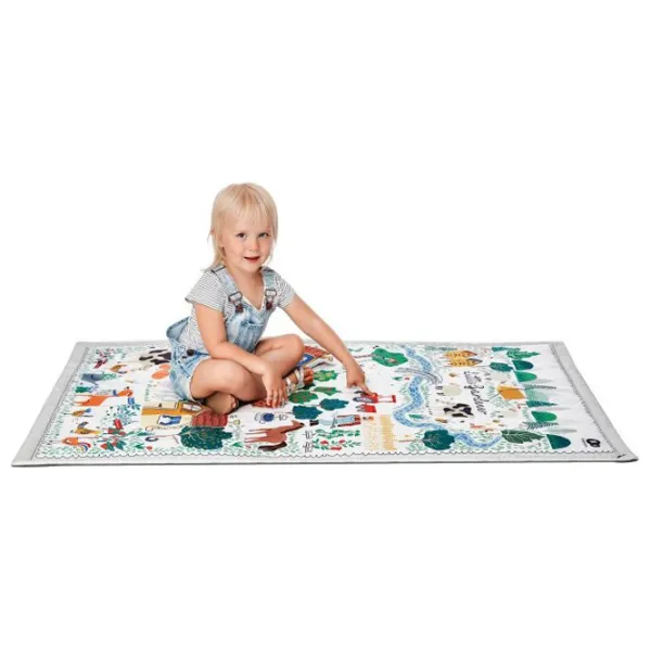 Covoraş pentru joc KinderKraft Little Gardener (5582316) 0+/ Transformer/ White photo 8 Covoraş pentru joc KinderKraft Little Gardener (5582316) 0+/ Transformer/ White photo 8