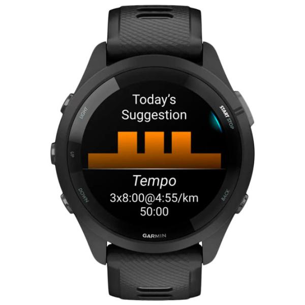 Ceas inteligent Garmin Forerunner 265 1.3"/ 010-02810-10/ Powder Gray Black photo 3