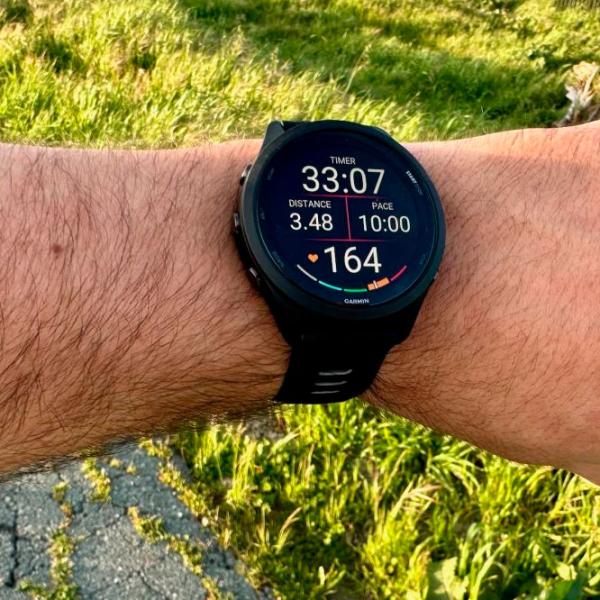 Ceas inteligent Garmin Forerunner 265 1.3"/ 010-02810-10/ Powder Gray Black photo 9