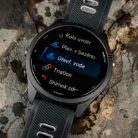Умные часы Garmin Forerunner 265 1.3"/ 010-02810-10/ Powder Gray Черный photo 10