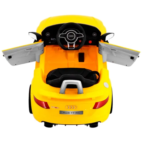 Mașină electrică Audi TT RS Quattro Ramiz PA.ZP8006.EXL.ZOL 4 km/ h/ 30 kg/ 3+/ Yellow photo 3 Mașină electrică Audi TT RS Quattro Ramiz PA.ZP8006.EXL.ZOL 4 km/ h/ 30 kg/ 3+/ Yellow photo 3