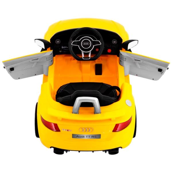 Mașină electrică Audi TT RS Quattro Ramiz PA.ZP8006.EXL.ZOL 4 km/ h/ 30 kg/ 3+/ Yellow photo 3 Mașină electrică Audi TT RS Quattro Ramiz PA.ZP8006.EXL.ZOL 4 km/ h/ 30 kg/ 3+/ Yellow photo 3