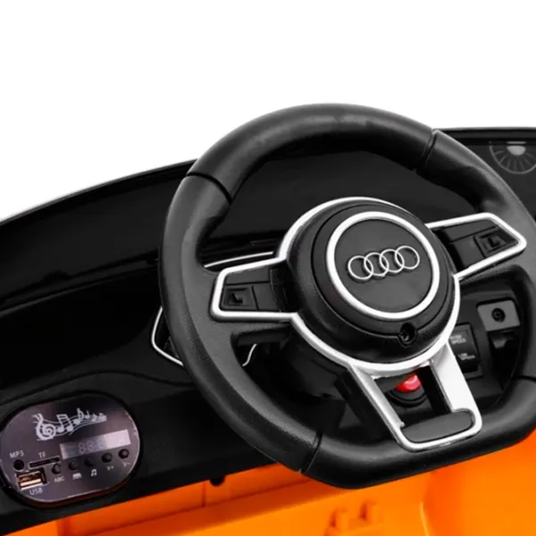 Mașină electrică Audi TT RS Quattro Ramiz PA.ZP8006.EXL.ZOL 4 km/ h/ 30 kg/ 3+/ Yellow photo 6 Mașină electrică Audi TT RS Quattro Ramiz PA.ZP8006.EXL.ZOL 4 km/ h/ 30 kg/ 3+/ Yellow photo 6
