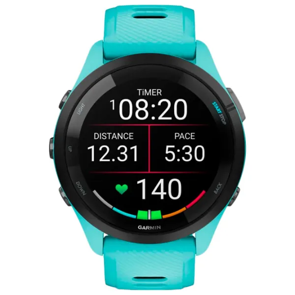 Умные часы Garmin Forerunner 265 1.3"/ 010-02810-12/ Aqua Синий photo 2