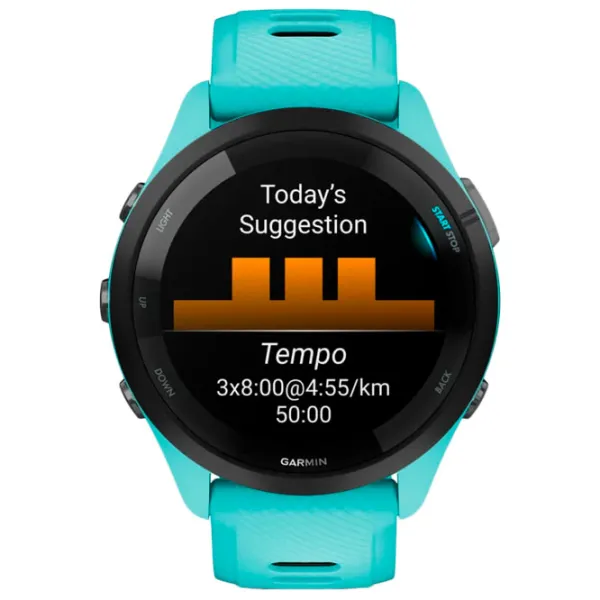 Умные часы Garmin Forerunner 265 1.3"/ 010-02810-12/ Aqua Синий photo 3
