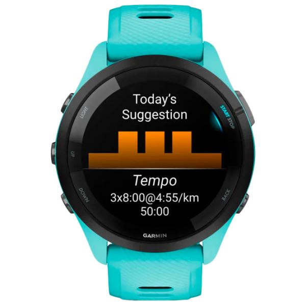 Умные часы Garmin Forerunner 265 1.3"/ 010-02810-12/ Aqua Синий photo 3