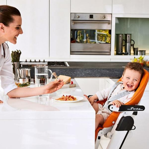 Scaun de masă Peg Perego Siesta Follow Me (7220-006) Clasic/ 6 luni / White  photo 10