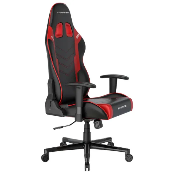 Scaun Gaming DXRacer Prince Red Black photo 2