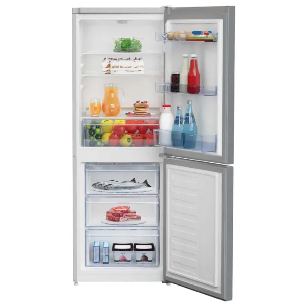 Frigider Beko CSA240K30SN cu congelator jos 229 l / 152.8 cm / Inox photo 4