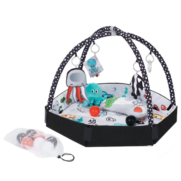Игровой коврик KinderKraft Sea Land (5478631) 0+/ Трансформер/ Черный photo 5 Игровой коврик KinderKraft Sea Land (5478631) 0+/ Трансформер/ Черный photo 5