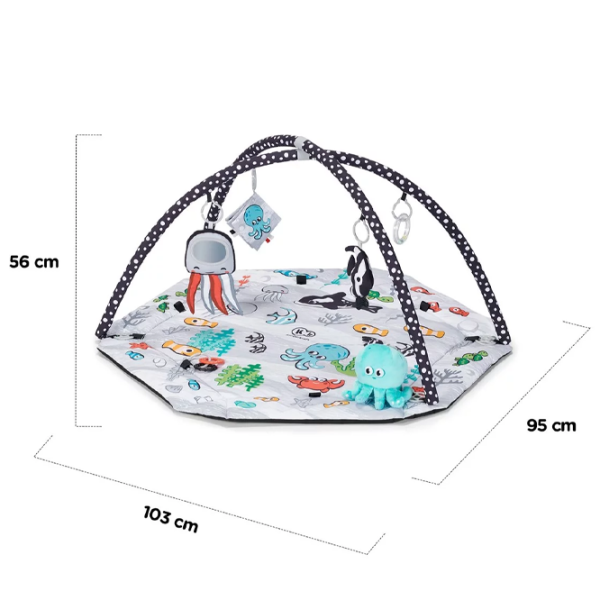 Игровой коврик KinderKraft Sea Land (5478631) 0+/ Трансформер/ Черный photo 8 Игровой коврик KinderKraft Sea Land (5478631) 0+/ Трансформер/ Черный photo 8