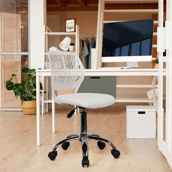 Fotoliu de birou Mobhaus Selva Piele artificială/ Gray photo 6