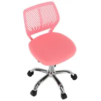 Fotoliu de birou Mobhaus Selva Piele artificială/ Pink photo 2