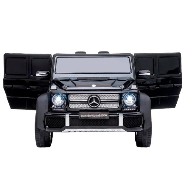 Mașină electrică Mercedes-Benz Maybach G650 Chipolino ELJMAG6501B 7 km/ h/ 30 kg/ 3+/ Black photo 3 Mașină electrică Mercedes-Benz Maybach G650 Chipolino ELJMAG6501B 7 km/ h/ 30 kg/ 3+/ Black photo 3