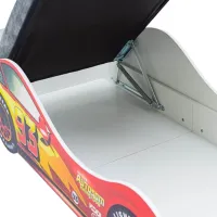 Детская кровать Belmarco McQueen 70 x 160 см/ ЛДСП/ Красный photo 5