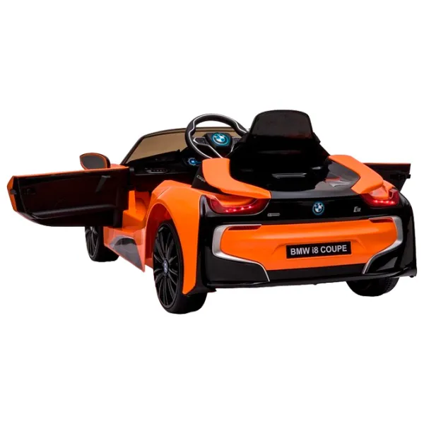 Электромобиль BMW i8 LeanToys 5907625589970 6 км/ ч/ 30 кг/ 3+/ Оранжевый photo 2 Электромобиль BMW i8 LeanToys 5907625589970 6 км/ ч/ 30 кг/ 3+/ Оранжевый photo 2