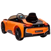 Mașină electrică BMW i8 LeanToys 5907625589970 6 km/ h/ 30 kg/ 3+/ Orange photo 7