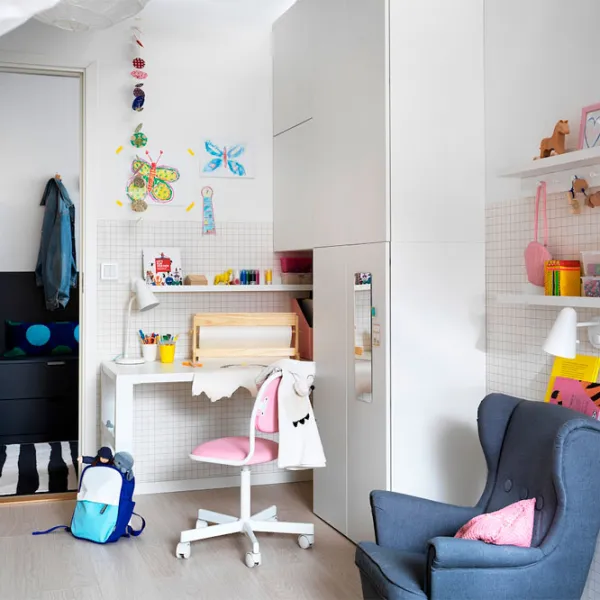 Офисное кресло Ikea Orfjall Полипропилен/ Белый Розовый photo 3 Офисное кресло Ikea Orfjall Полипропилен/ Белый Розовый photo 3