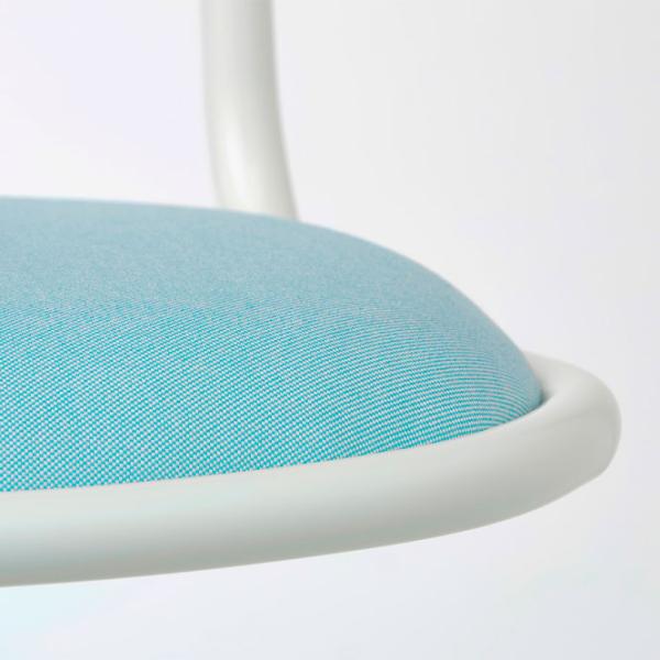 Fotoliu de birou Ikea Orfjall Polipropilenă/ White Blue photo 5 Fotoliu de birou Ikea Orfjall Polipropilenă/ White Blue photo 5