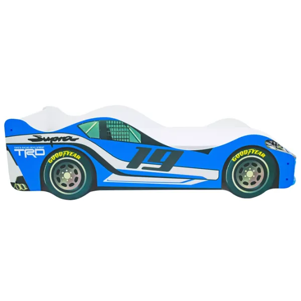 Детская кровать Belmarco Supra Car 70 x 160 см / ЛДСП / Синий photo 3 Детская кровать Belmarco Supra Car 70 x 160 см / ЛДСП / Синий photo 3