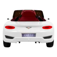 Mașină electrică Bentley EXP12 Ramiz PA.JE1166.BIA 4 km/ h/ 30 kg/ 3+/ White photo 6