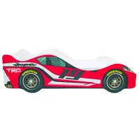 Детская кровать Belmarco Supra Car 70 x 160 см / ЛДСП / Красный photo 2