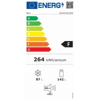 Frigider Beko RCSA240K30WN cu congelator jos 229 l / 152.8 cm / White photo 5