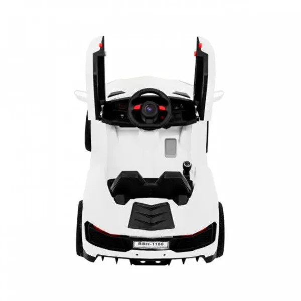 Mașină electrică Future Ramiz PA.BBH-1188.BIA 5 km/ h/ 30 kg/ 3+/ White photo 5 Mașină electrică Future Ramiz PA.BBH-1188.BIA 5 km/ h/ 30 kg/ 3+/ White photo 5
