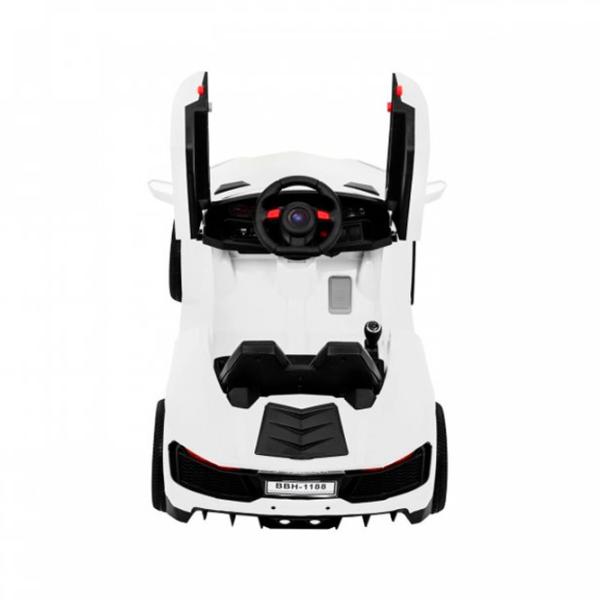 Mașină electrică Future Ramiz PA.BBH-1188.BIA 5 km/ h/ 30 kg/ 3+/ White photo 5 Mașină electrică Future Ramiz PA.BBH-1188.BIA 5 km/ h/ 30 kg/ 3+/ White photo 5