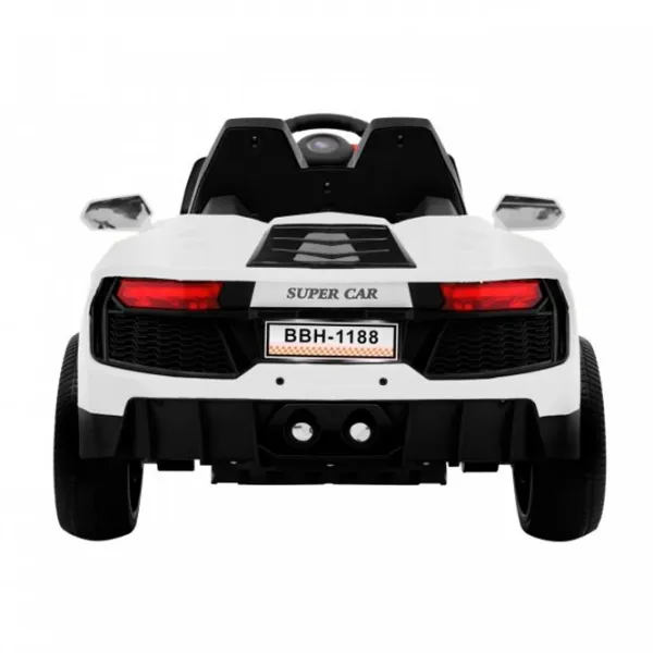 Mașină electrică Future Ramiz PA.BBH-1188.BIA 5 km/ h/ 30 kg/ 3+/ White photo 6 Mașină electrică Future Ramiz PA.BBH-1188.BIA 5 km/ h/ 30 kg/ 3+/ White photo 6