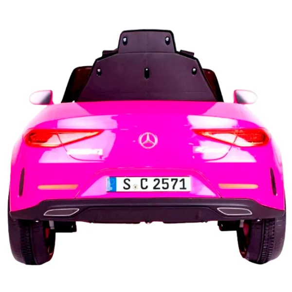 Mașină electrică Mercedes-Benz CLS350 Chipolino ELKMBCLS04P 5 km/ h/ 30 kg/ 3+/ Pink photo 3